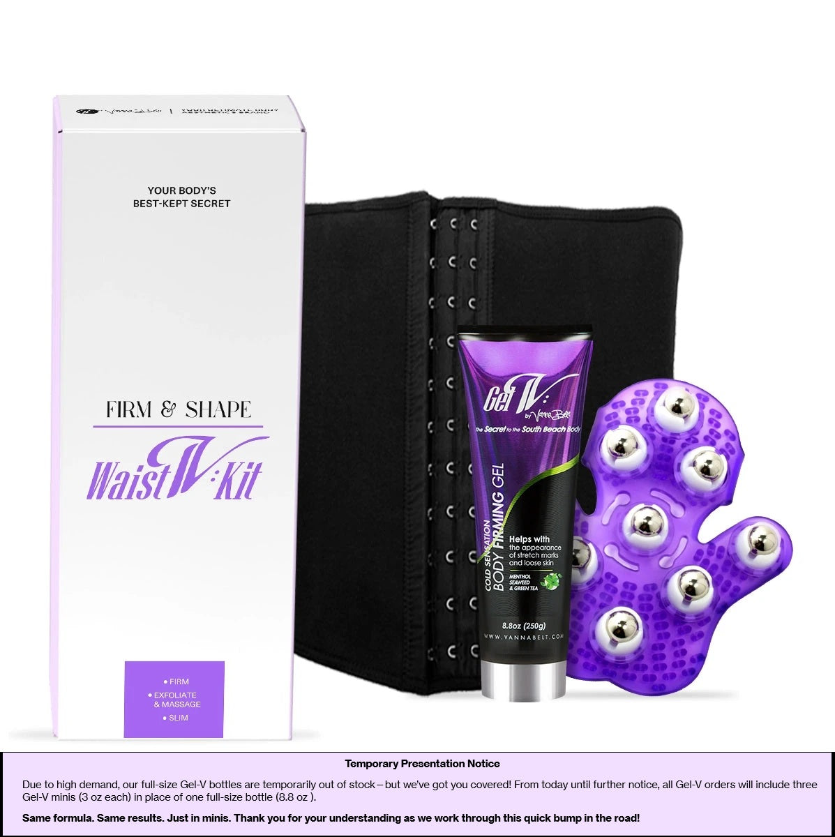 FIRM & SHAPE WAIST V-KIT
