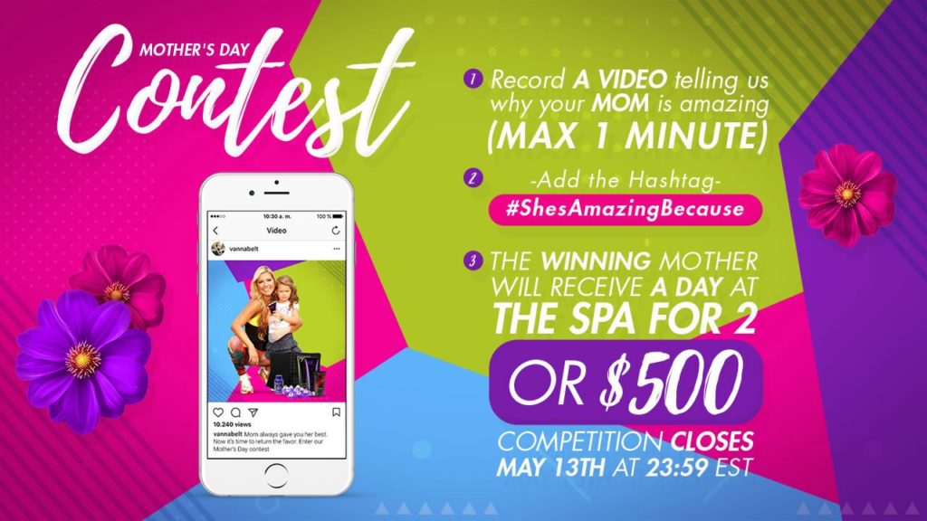 ENDED – MOTHER’S DAY CONTEST #SHESAMAZINGBECAUSE