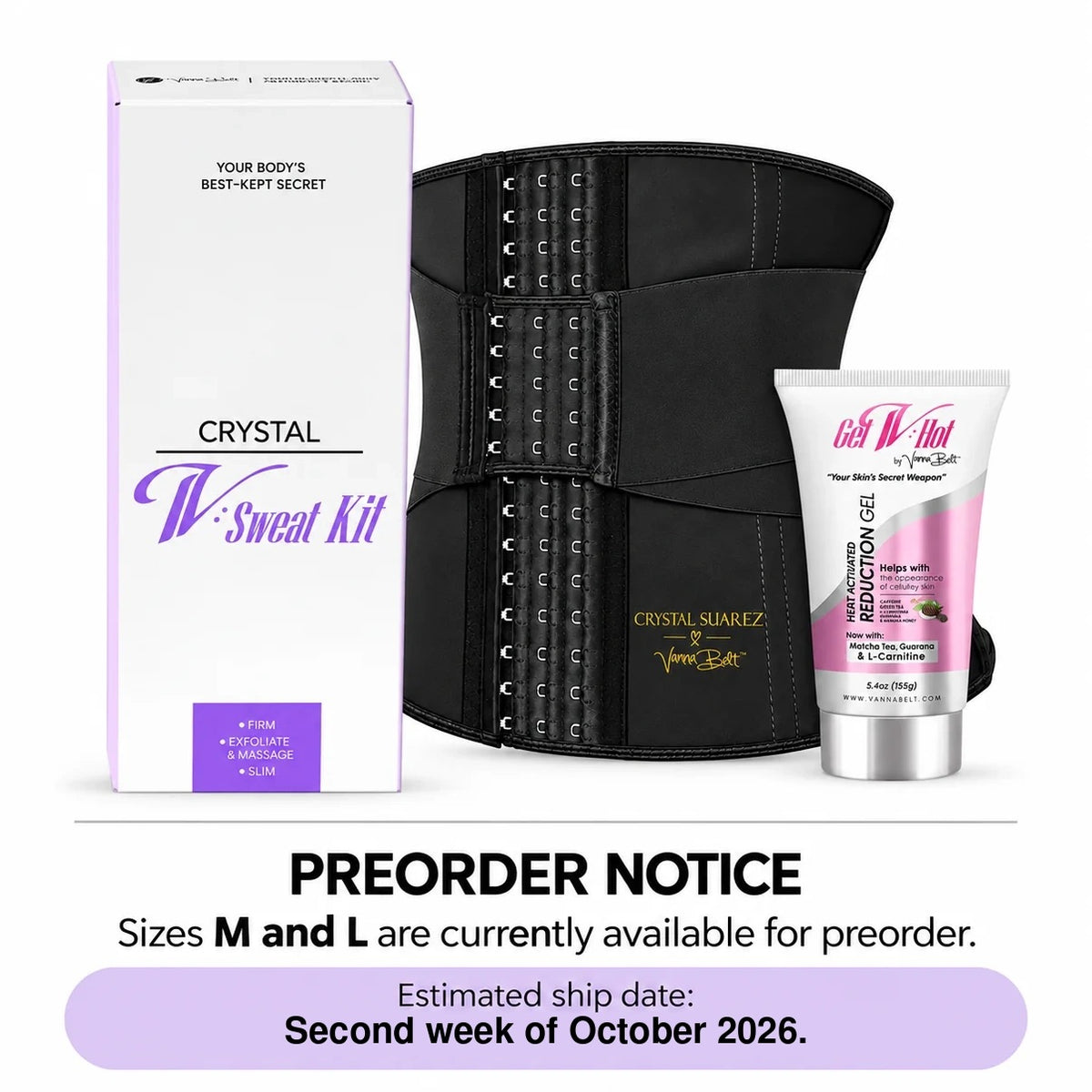 The Crystal V-Sweat Kit (M and L Pre-Order)